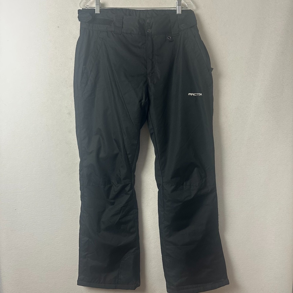 Arctix Mens Black Insulated Snow Pants Winter Ski Snowboard Style 1800 Size M